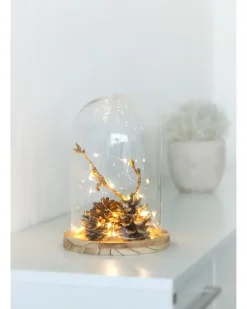 Outlet Metalwire med LED - Sølv Lyskæder Indendørs|Dekoration