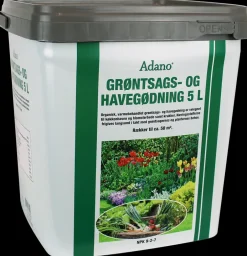 Organisk grøntsags- og havegødning 5 L Gødning Og Jord