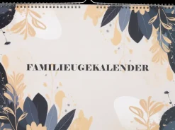 Discount Familieugekalender A3 - ass. varianter Kontorartikler