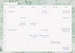Discount Familieugekalender A3 - ass. varianter Kontorartikler