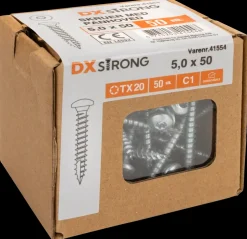 New Panskrue 5,0 x 50 mm TX25 50 stk. Skruer