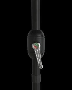 Discount Parasol med solcellelys og tilt Ø2,7 m Parasoller Og Parasolfødder