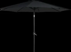 Clearance Parasol med tilt Ø3 m - sort Parasoller Og Parasolfødder
