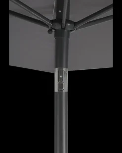 Hot Parasol med tilt Ø3 meter - Grå Parasoller Og Parasolfødder