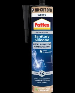 Sanitetssilikone 280 ml - Hvid Fugemasse Og Silikone