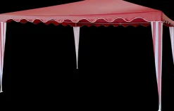 New Pavillon 3 x 4 m - rød Pavilloner, Partytelte Og Tilbehør