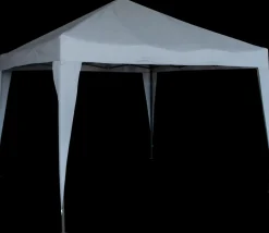Discount Pavillon 3 x 3 meter Grå - Foldbar Pavilloner, Partytelte Og Tilbehør