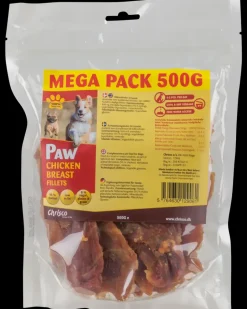 Hot Hundegodbid Breast fillets chicken 500 g Hundefoder, Kattemad Og Godbidder