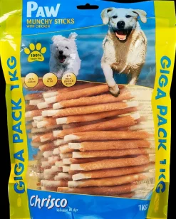 Outlet Paw Munchy Sticks Kylling 1 kg Hundefoder, Kattemad Og Godbidder