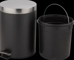 Online Pedalspand 5l - Sort Badeværelsesartikler