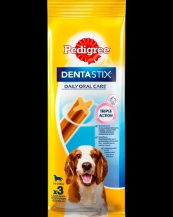New DentaStix 3-pak - Medium Hundefoder, Kattemad Og Godbidder