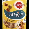 Clearance Tasty Minis med kylling og and 130 g Hundefoder, Kattemad Og Godbidder
