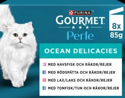 Discount Perle vådfoder - Sea 8 x 85 g Hundefoder, Kattemad Og Godbidder