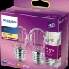 Discount LED-filamentpære 2W E27 2-pak Led-Pærer