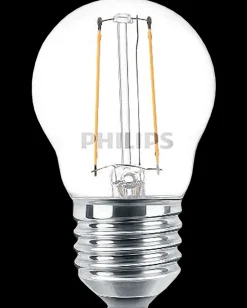 Discount LED-filamentpære 2W E27 2-pak Led-Pærer