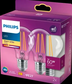 Best LED-filamentpære 7W E27 2-pak Led-Pærer