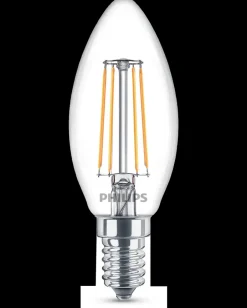 Sale LED-filamentpære 4,3W E14 2-pak Led-Pærer