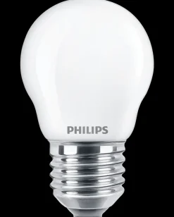 Clearance LED-pære 4,3W E27 P45 2-pak Led-Pærer