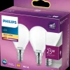 LED-pære 2,2W E14 P45 2-pak Led-Pærer