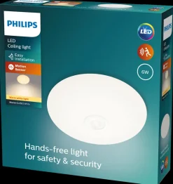 Best Loftlampe med sensor Mauve Ø25cm 6W - hvid Loftslamper Og -Pendler