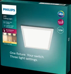 New Loftlampe panel Scene 30x30cm 12W - hvid Loftslamper Og -Pendler