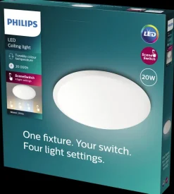 Hot Plafond SceneSwitch 3-trin Ø38cm 20W - hvid Loftslamper Og -Pendler