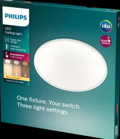 Plafond SceneSwitch slim Ø30cm 18W - hvid Loftslamper Og -Pendler
