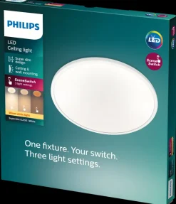 New Plafond SceneSwitch slim Ø25cm 15W - hvid Loftslamper Og -Pendler