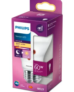 Discount Sensorpære 7,5W E27 Led-Pærer