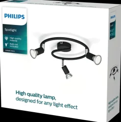 Discount Spotlampe Limbali GU10 3 spot - sort Loftslamper Og -Pendler