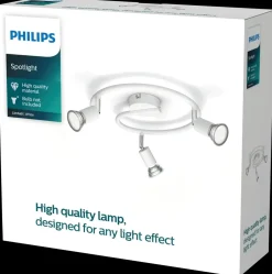 Online Spotlampe Limbali GU10 3 spot - hvid Loftslamper Og -Pendler