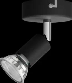 Hot Spotlampe Limbali GU10 1 spot - sort Loftslamper Og -Pendler