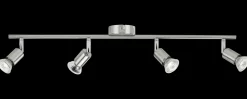 Discount Spotlampe Limbali GU10 4 spot - krom Loftslamper Og -Pendler