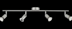 Discount Spotlampe Limbali GU10 4 spot - krom Loftslamper Og -Pendler