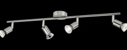 Discount Spotlampe Limbali GU10 4 spot - krom Loftslamper Og -Pendler
