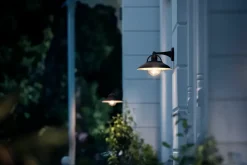 Sale Væglampe Cormorant E27 - sort Udendørs Væglamper