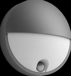 Best Væglampe med sensor Capricorn Ø21,4cm 6W - Grå Udendørs Væglamper