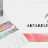 Outlet Akvarelfarver 12 stk. - pastel Øvrige Hobbyartikler