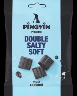 Hot PINGVIN Double Salty Soft 90 g Slik