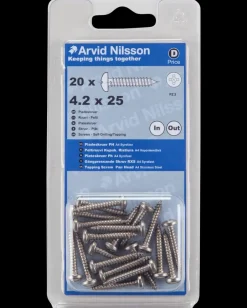 Discount Pladeskrue A4 4,2 x 25 mm 20-pak Skruer