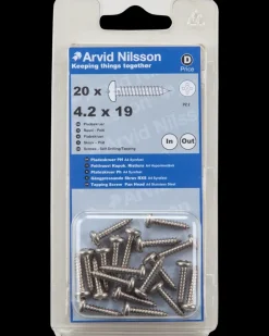 Clearance Pladeskrue A4 4,2 x 19 mm 20-pak Skruer