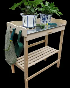 Outlet Plantebord 78 x 38 x 84 cm Potter, Krukker Og Plantemøbler