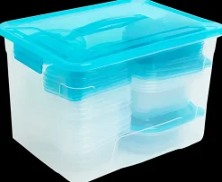 Plastbøtter med låg 50 stk. Øvrige Køkkenartikler