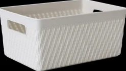 Best Plastikkurv small - lysegrå Opbevaringsbokse Og -Kasser