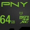 New PNY Micro SDHC kort - 64 GB Hukommelseskort