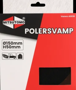 Hot Polersvamp Ø150 mm H. 50 mm Voks Og Polering