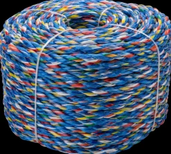 Sale Polyreb 10 mm 55 m - Assorterede farver Reb Og Tov