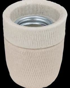 Sale Porcelænsfatning E27 - råhvid Fatninger
