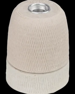 Sale Porcelænsfatning E27 - råhvid Fatninger