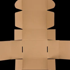 Postæske 22,2 x 16,2 x 9,2 cm 2-pak Kontorartikler
